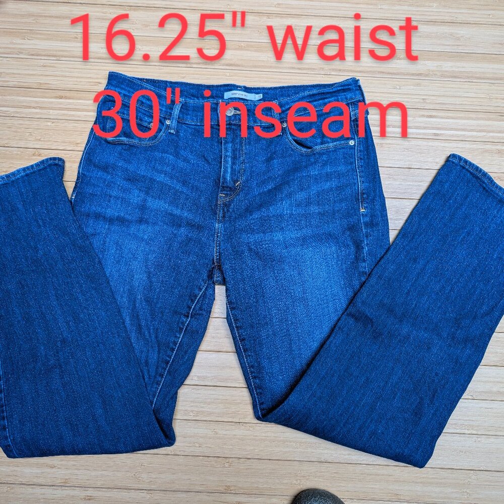 Levis 505 Straight Leg size 10 (16.25 waist)